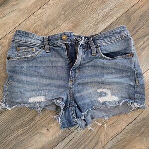Universal Thread Blue Distressed Jean Shorts
